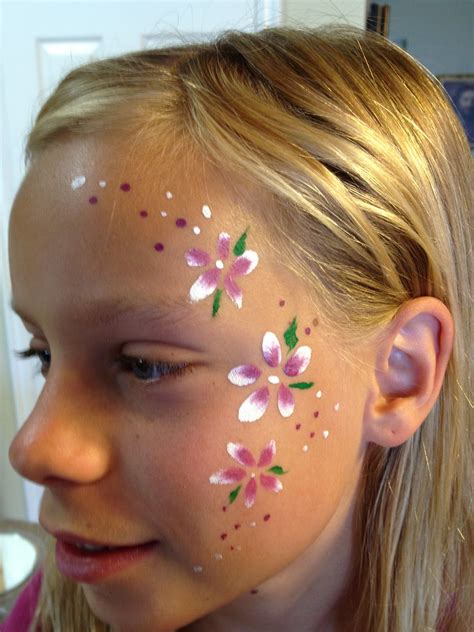 easy adult face paint|small easy face painting ideas.